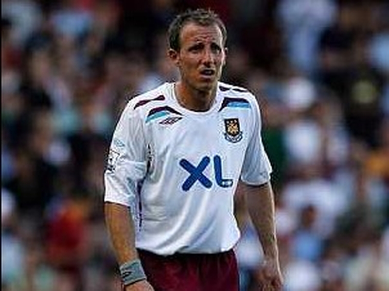 Lee Bowyer netted twice for West Ham at Pride Park