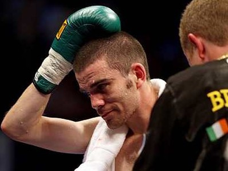 Dunne was floored twice inside the first minute