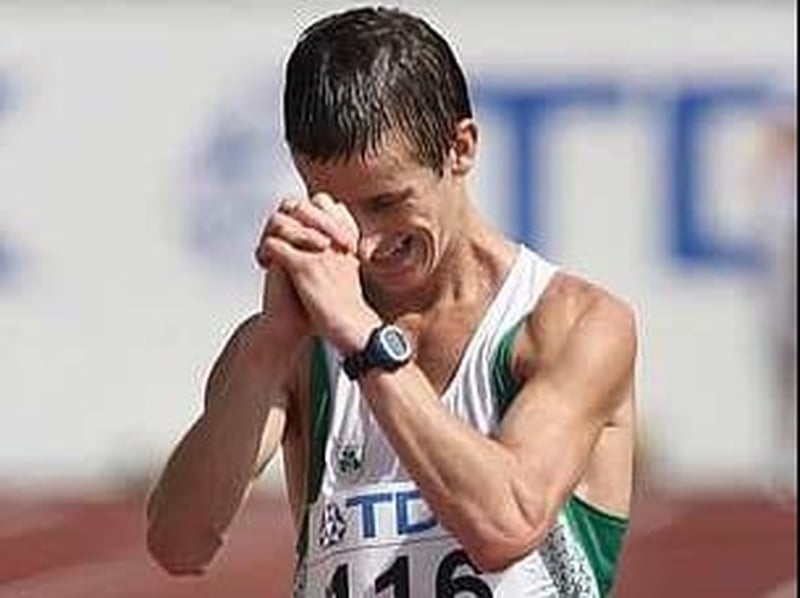 Robert Heffernan came home sixth in the 20km walk