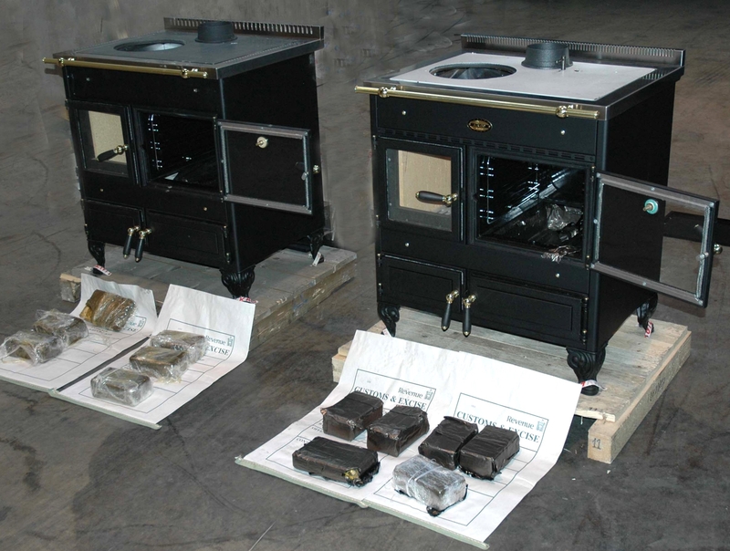 Drug haul - Heroin concealed in ovens