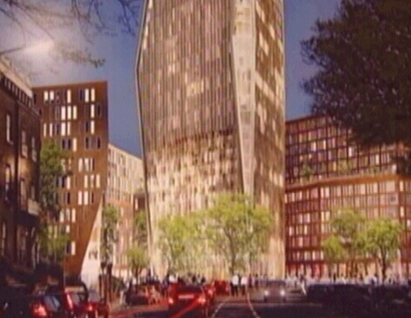 Ballsbridge - Building would be shaped like a diamond