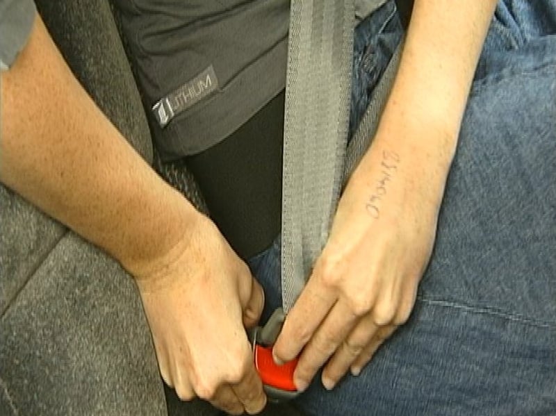 Seat belts - RSA study on use of safety belts by pupils