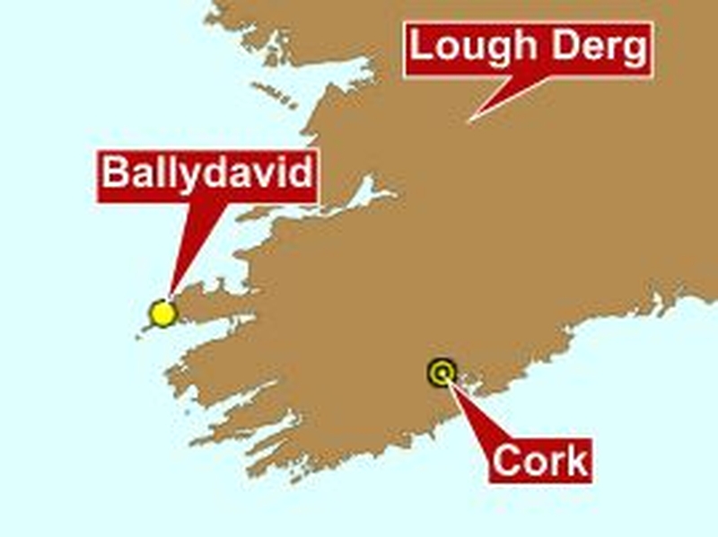 Lough Derg - Location of incident