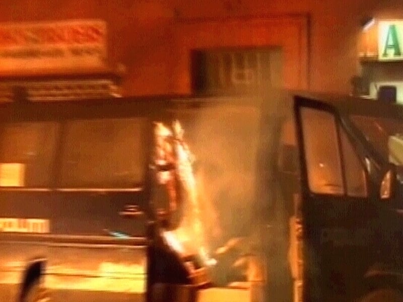 Copenhagen - Protest turns violent