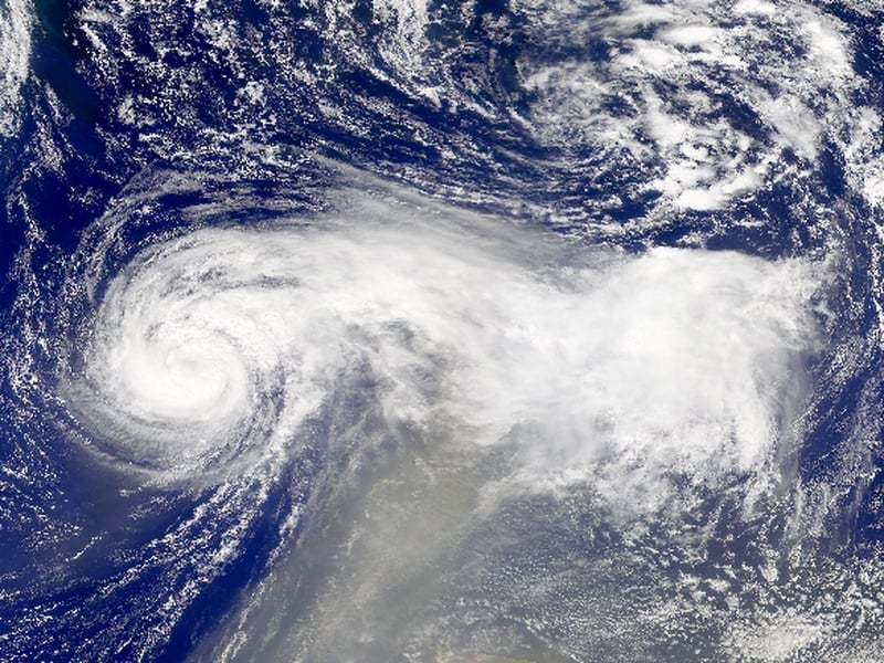 Hurricane Felix - Now Category Five