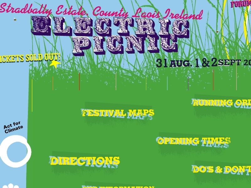 Electric Picnic - 23-year-old dies overnight