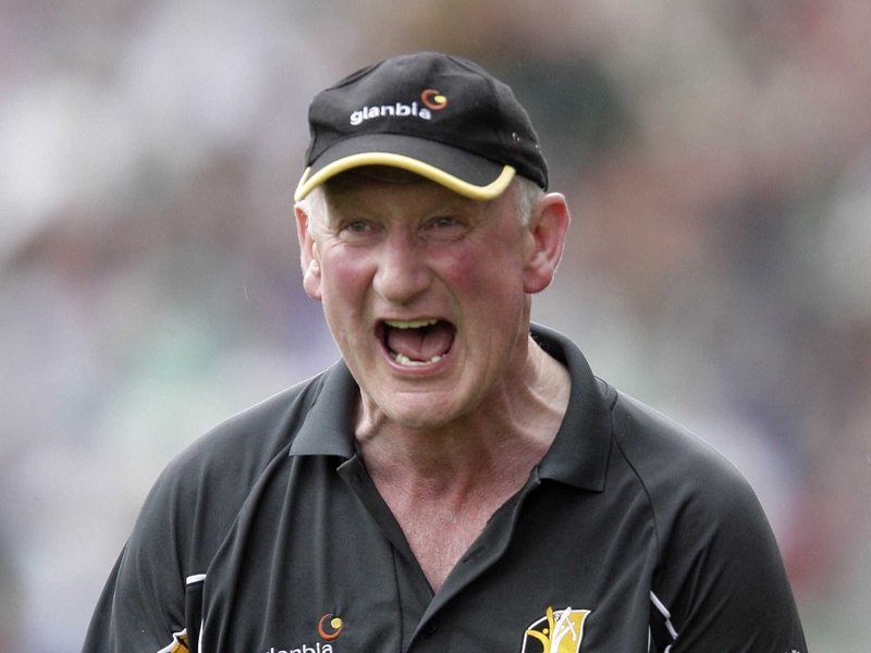 Brian Cody celebrates yet another Kilkenny All-Ireland success