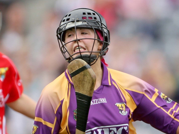 Una Leacy struck two goals for Wexford today