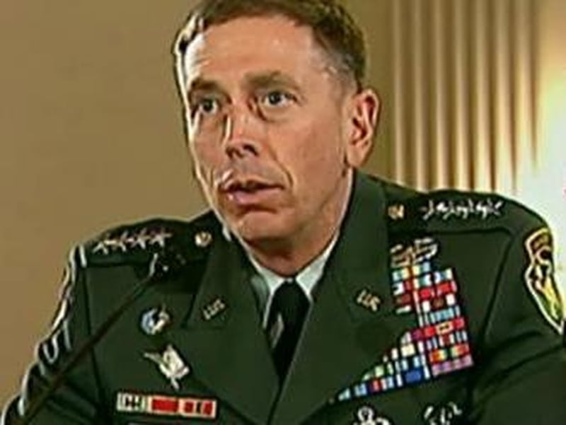 David Petraeus - Report on troop surge plan
