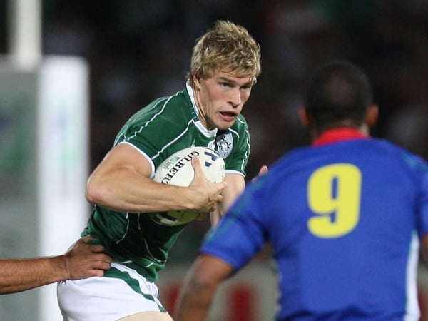 Andrew Trimble fractured a finger against Namibia