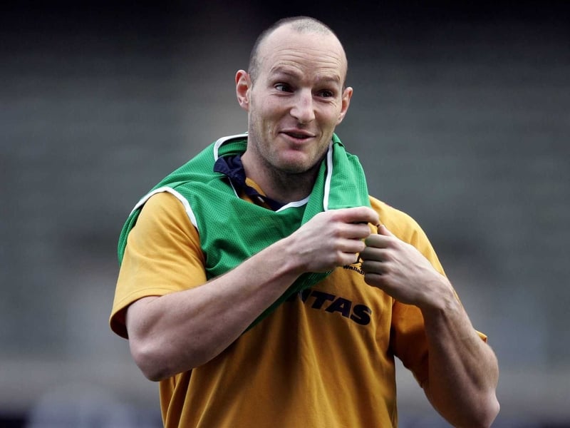 Australia looked less convincing when Stirling Mortlock went off injured