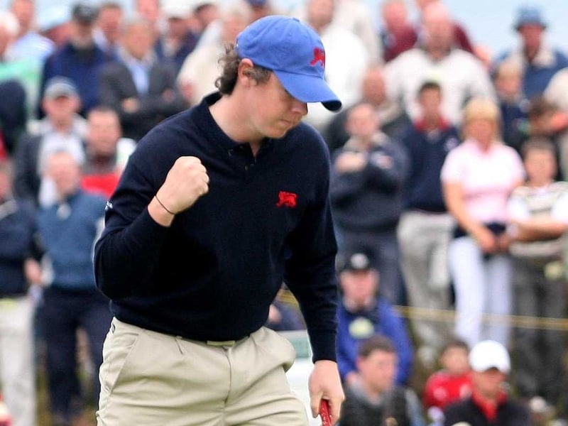 Rory McIlory is set to make his professional debut in next week's British Masters