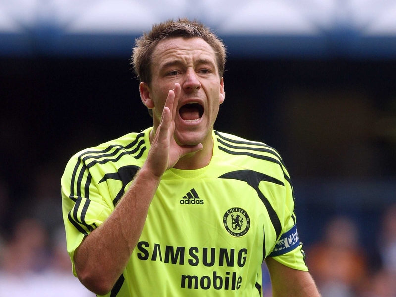 John Terry would need to wear a protective mask if he was selected to play on Wednesday