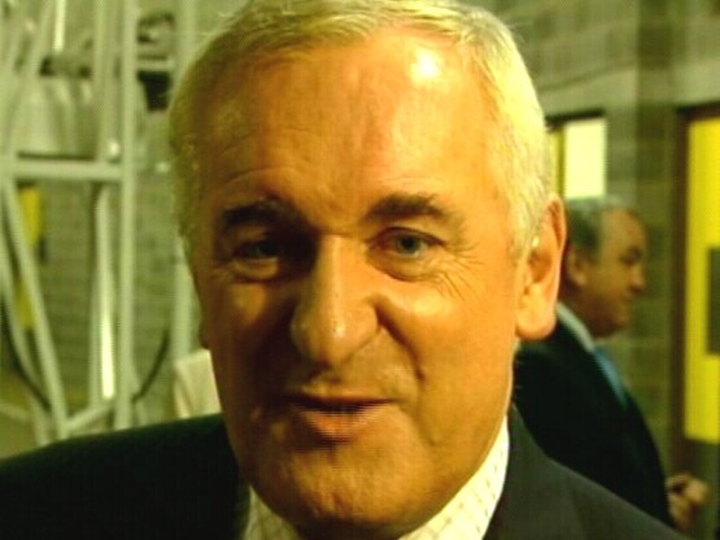 Bertie Ahern - 'Well used to such comments'