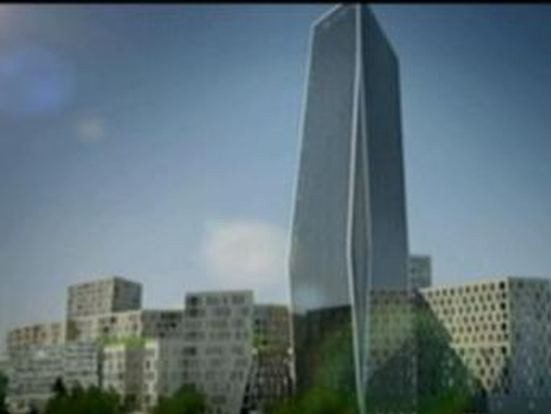 Ballsbridge - Original plan for 37-storey tower