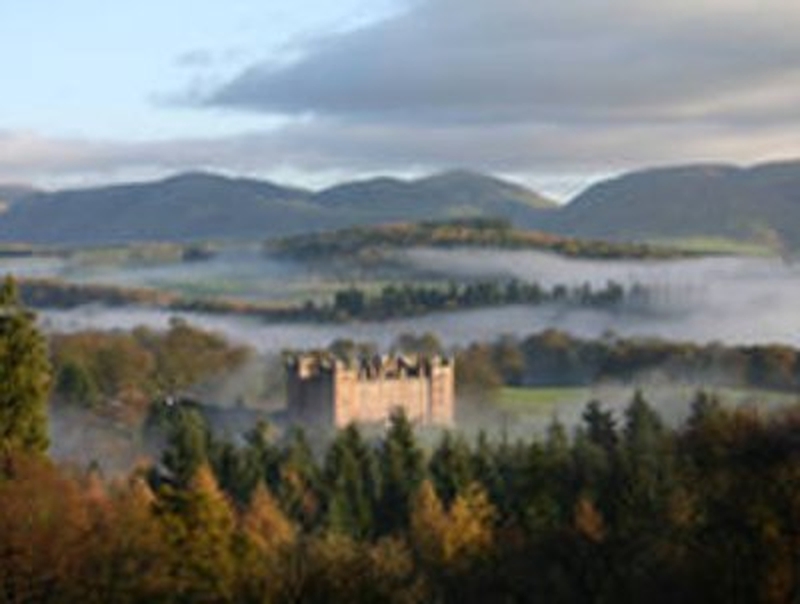Drumlanrig Castle - The da Vinci was stolen from this Scottish castle in 2003