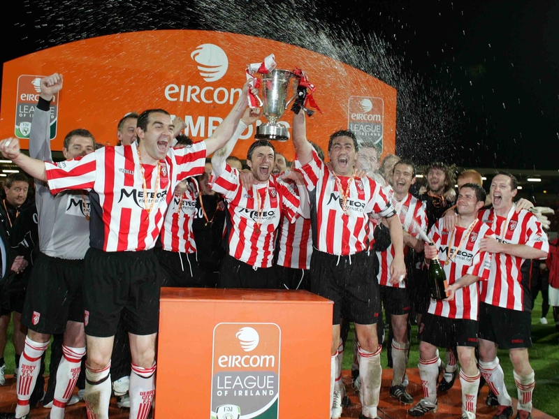 Derry City lift the 2007 eircom League Cup