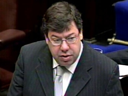 Brian Cowen - Preparing to tighten belts