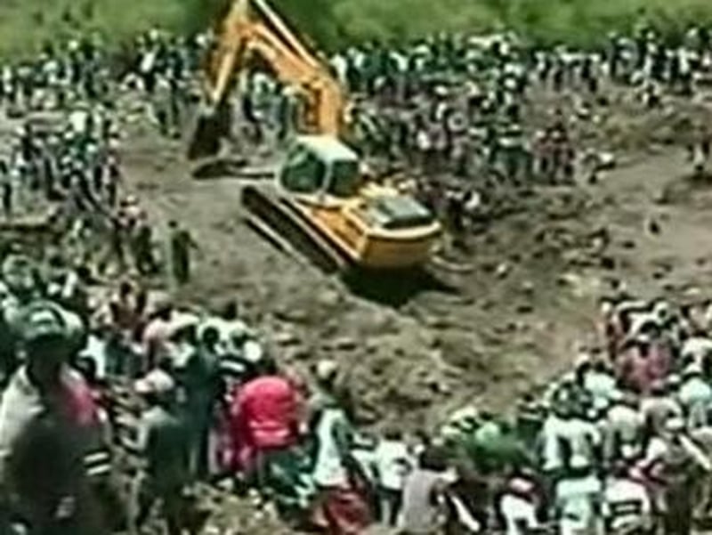 Colombia - Landslide at unofficial mine