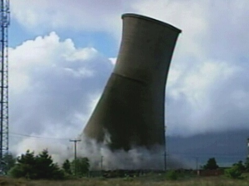 Bellacorrick - Tower demolished today