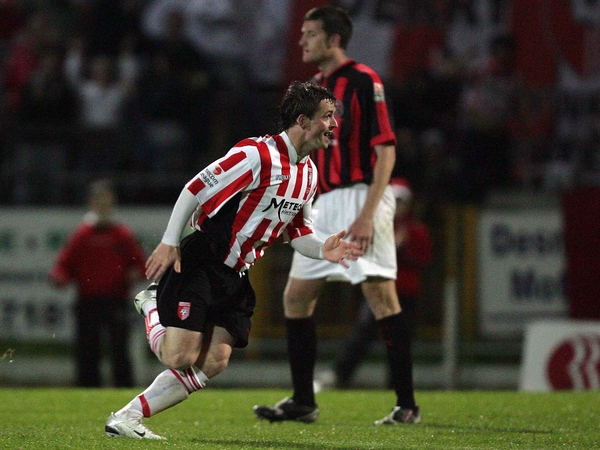 Kevin McHugh struck an equaliser for Derry but it was not enough to deny Bohs