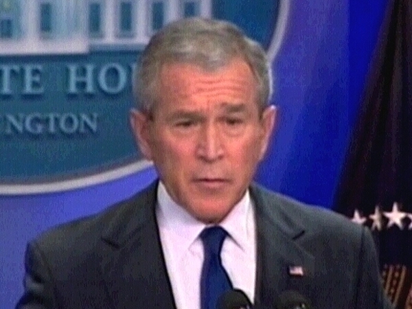 George W Bush - Visiting Middle East in January