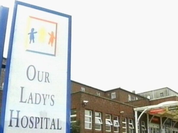 Our Lady's Children's Hospital - Restrictions are a precautionary measure