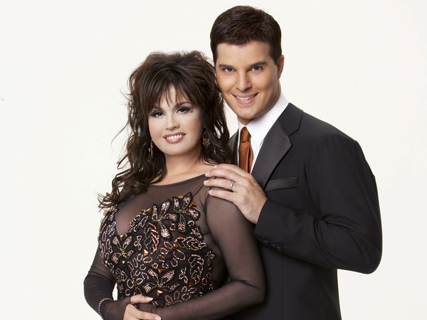 Marie Osmond and dance partner Jonathan Roberts