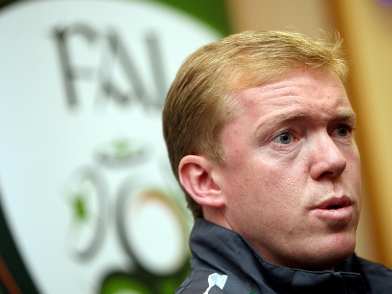 Arie Haan will not be the man to fill Steve Staunton's (above) boots