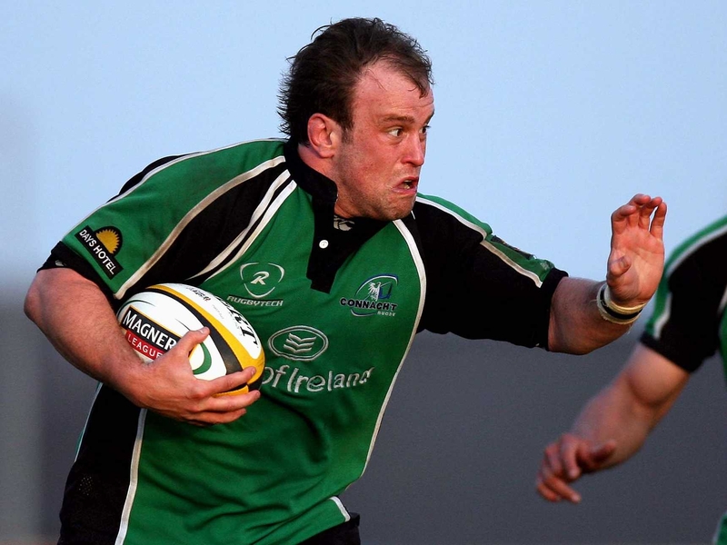 Adrian Flavin scored the only try of the game