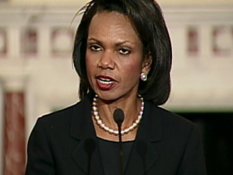 Condoleezza Rice - Trying to break deadlock with North Korea