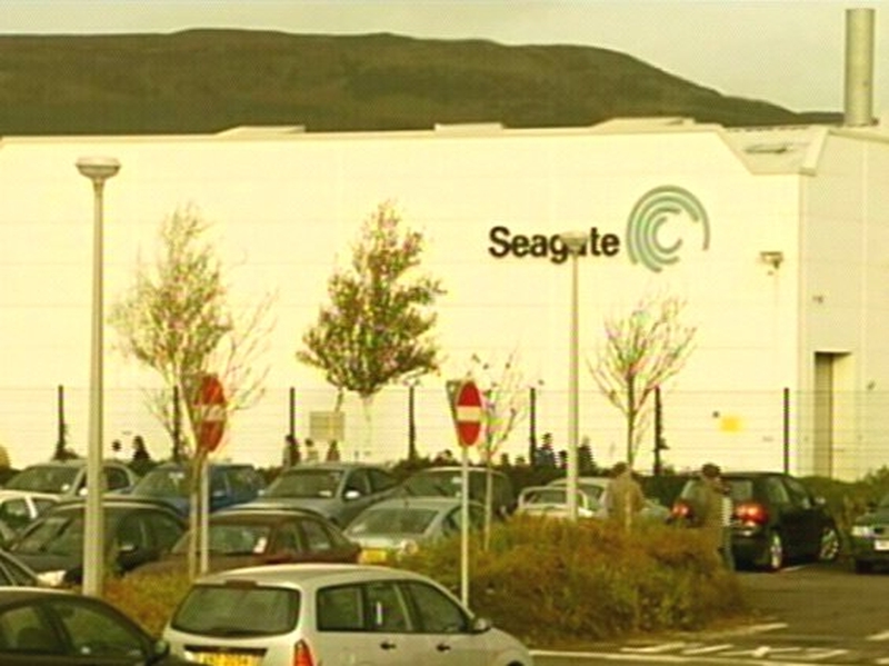 Seagate - Plant closure announced last year