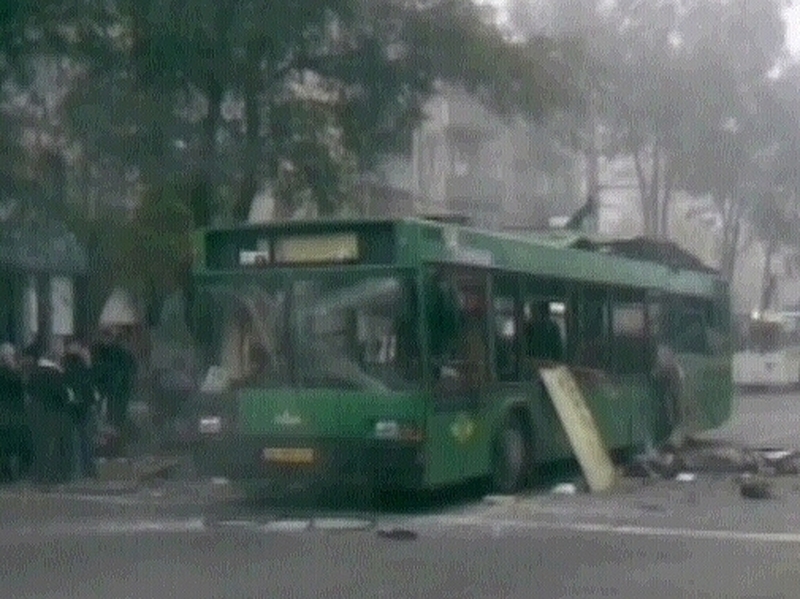 Tolyatti - Force of blast blew out windows of nearby buildings