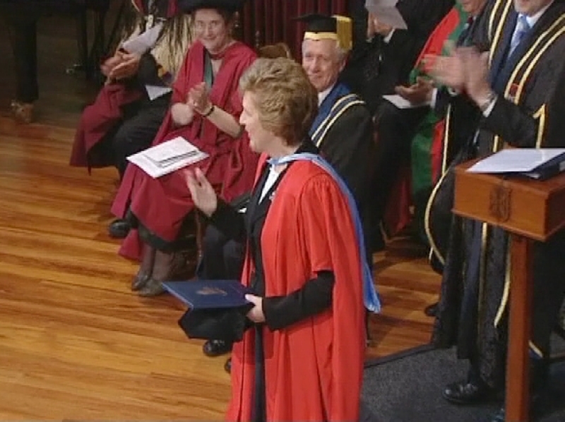 Mary McAleese - Conferred with honorary degree