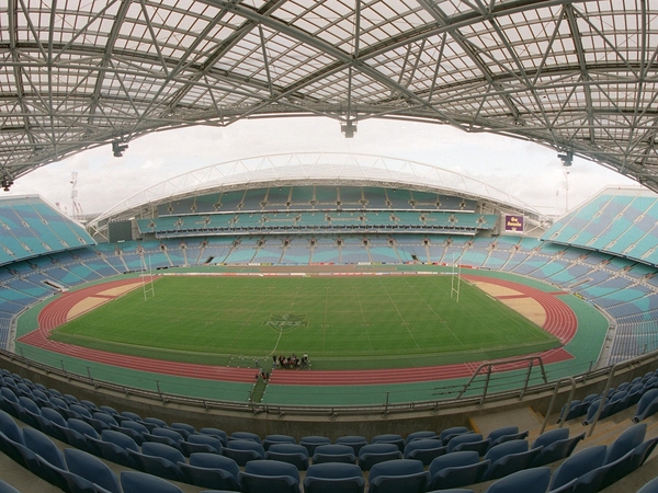 Sydney's Telstra Stadium, scene of the 2000 Olympics and 2003 RWC final, could host World Cup football in 2018