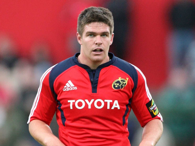 Billy Holland accounted for two of Cork Constitution's tries this afternoon