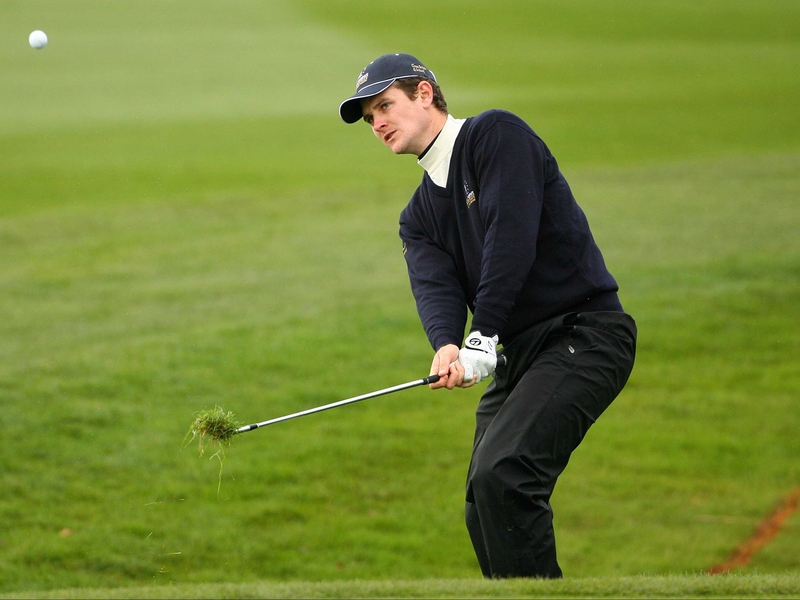 Justin Rose: along with Ian Poulter is one stroke behind Boo Weekley and Heath Slocum