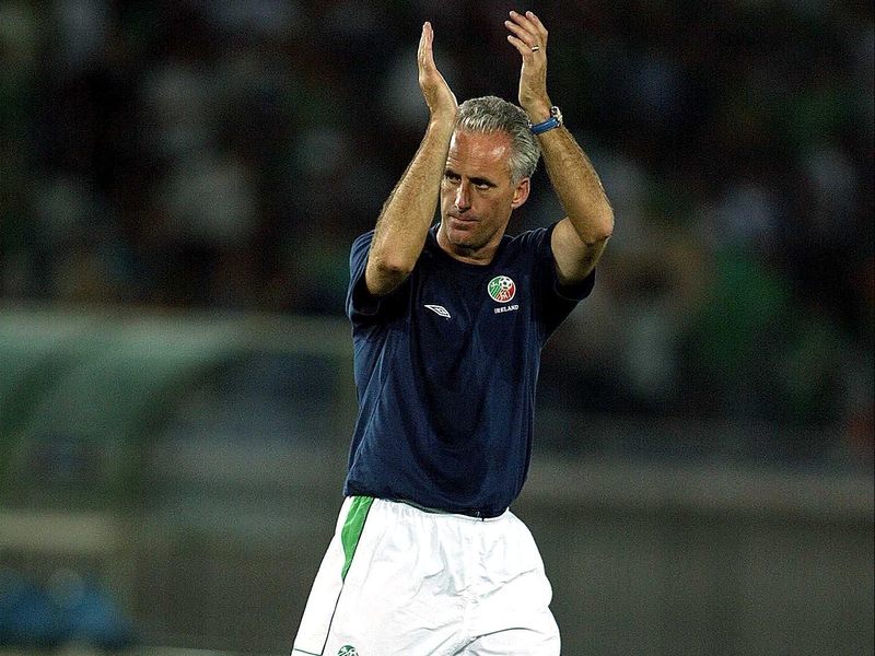 Mick McCarthy led Ireland to the last 16 at the 2002 World Cup