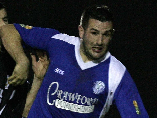 Stephen Parkhouse was at the heart of the most of the Finn Harps action