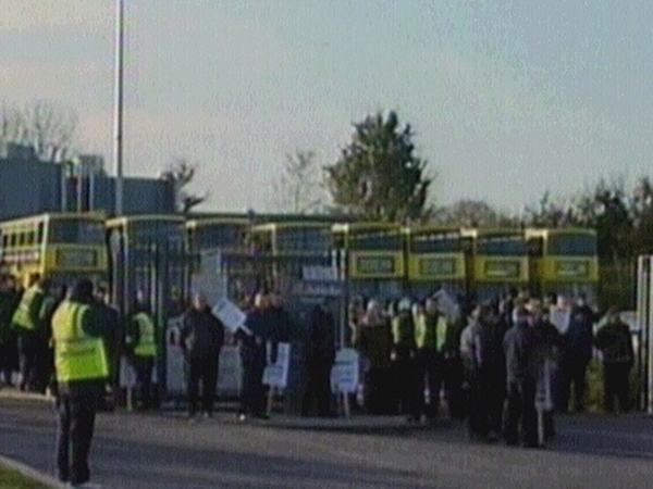 Harristown - Picket continued today