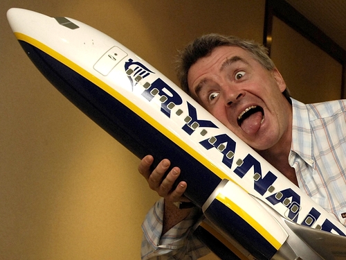 Michael O'Leary - Has hinted at €8 transatlantic flights, made possible by the Open Skies Agreement