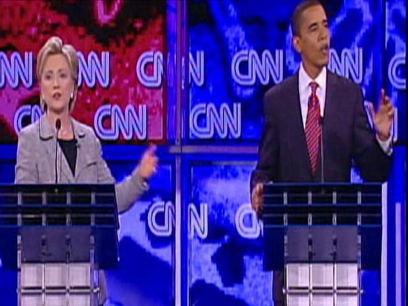 Clinton &amp; Obama - Clashed sharply in Nevada