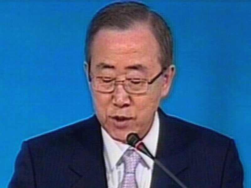 Ban Ki-moon - To attend today's talks
