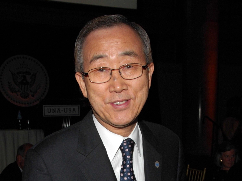 Ban Ki-moon - Urges realistic approach to talks