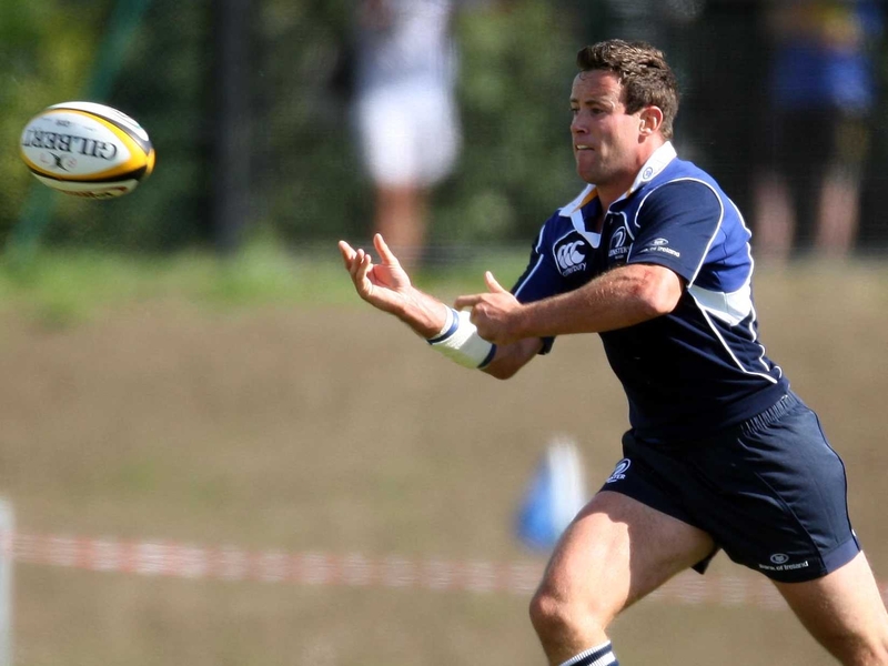 Gary Brown scored one of Blackrock's tries