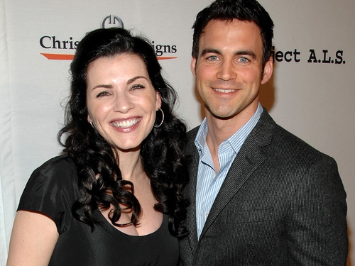Juliana Margulies pictured with her husband Keith Lieberthal