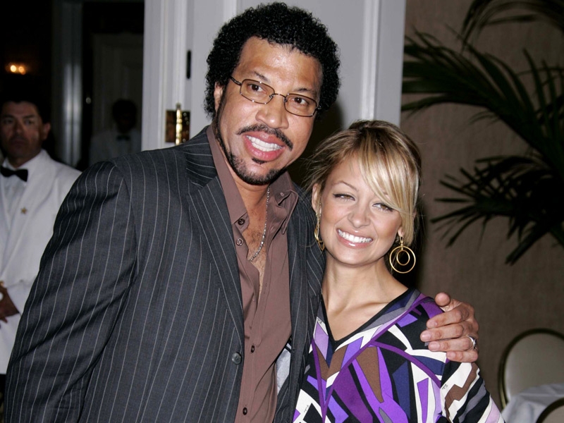 Richies - Lionel pictured with daughter Nicole