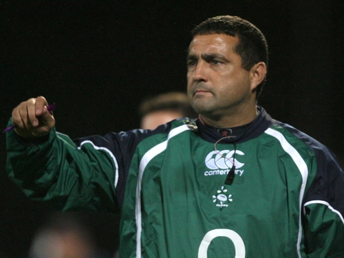 Connacht coach Michael Bradley