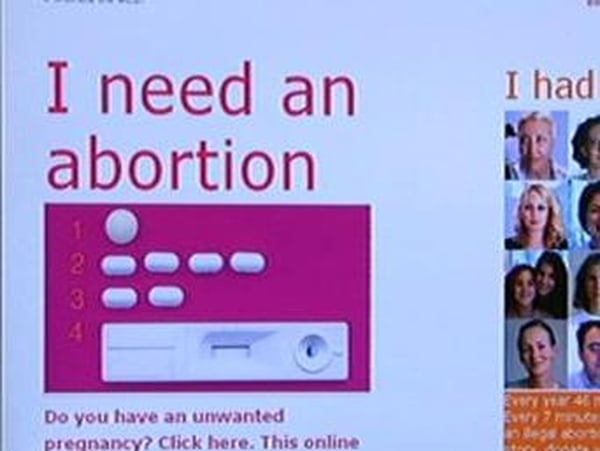 Abortion - Ad to be screened in the UK next week