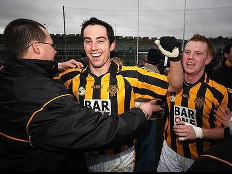 Aaron Kernan celebrates Crossmaglen's victory